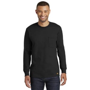 BareBones Basic Long Sleeve Pocket Tee