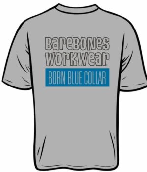 BareBones WorkWear BareBones Born Blue Collar SS Tee