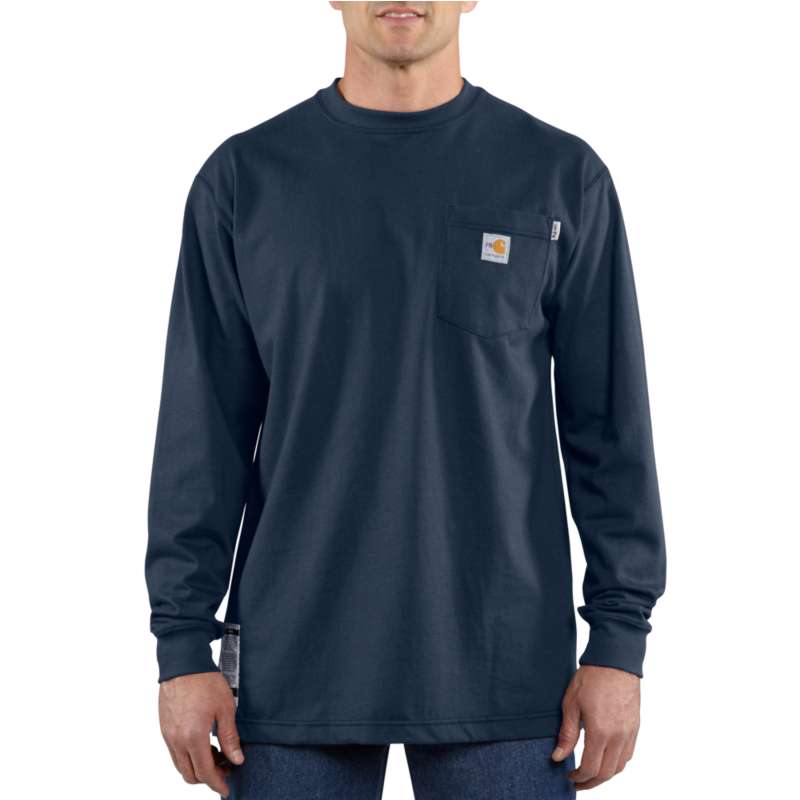 Carhartt Flame-Resistant Force Cotton Long-Sleeve T-Shirt