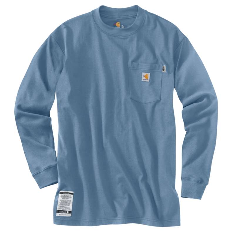 Carhartt Flame-Resistant Force Cotton Long-Sleeve T-Shirt - Image 6