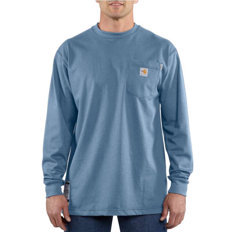 Carhartt Flame-Resistant Force Cotton Long-Sleeve T-Shirt - Image 5