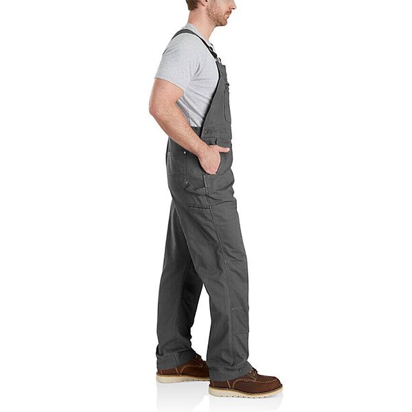 Carhartt Mens Rugged Flex Relaxed Fit Canvas Bib Overall (Size Large) -  clothing & accessories - by owner - apparel