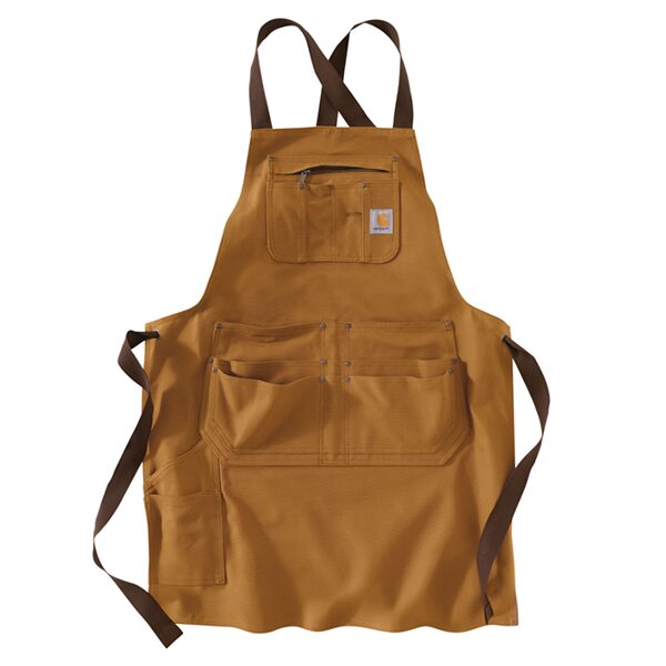 Carhartt Firm Duck Apron ブラウン サイズFREE Carhartt Firm Duck Apron - BareBones WorkWear