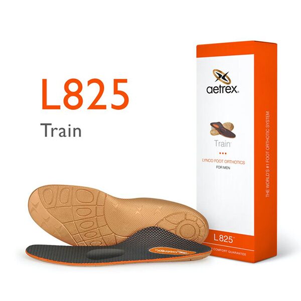 Aetrex Mens Train Posted Orthotics W/ Metatarsal Support - Image 7