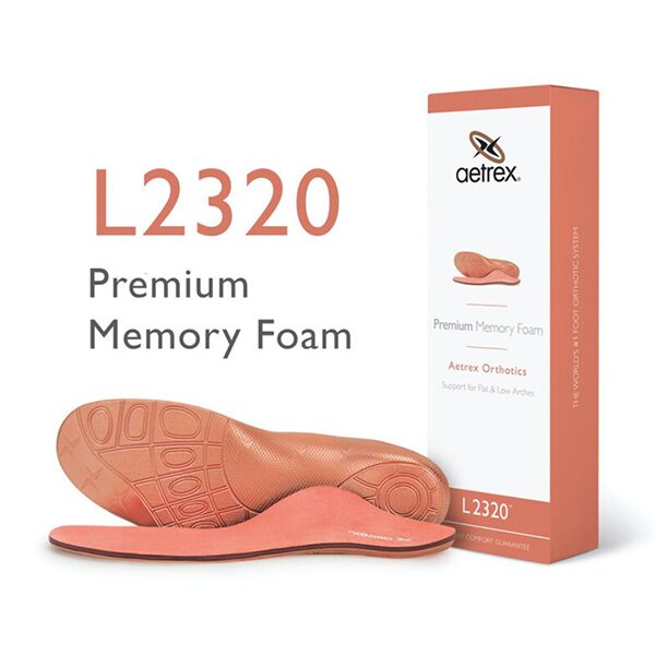 Aetrex Women's Premium Memory Foam Posted Orthotics - Image 6