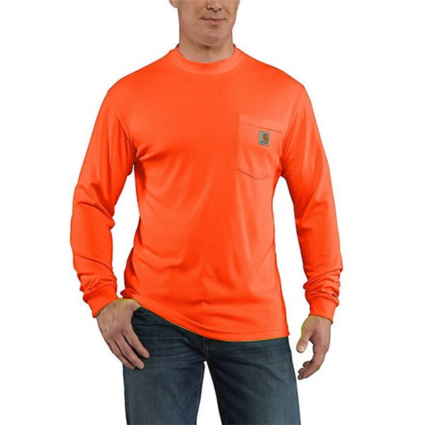 Carhartt Force Color Enhanced Long-Sleeve T-Shirt - Image 7