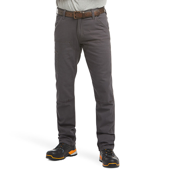 Ariat Rebar M4 Low Rise DuraStretch Made Tough Double Front Stackable Straight Leg Pant - Image 2