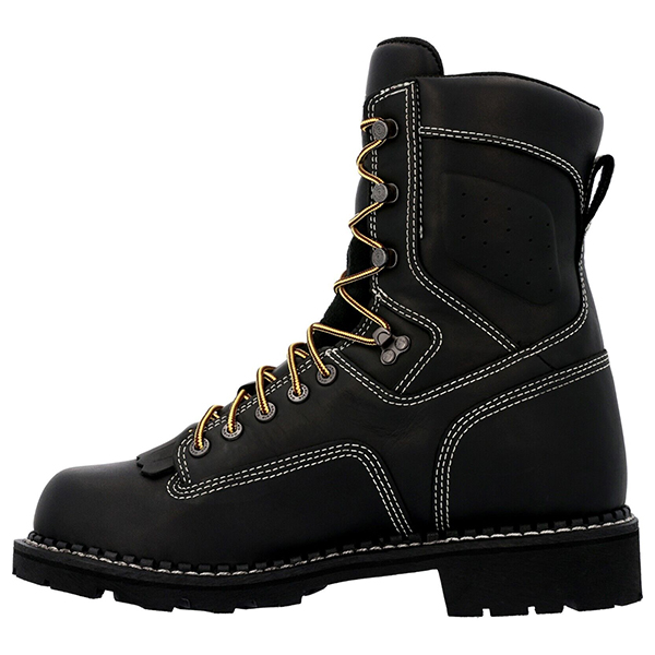 Georgia Boot USA Made Waterproof Logger Work Boot (Black) - Image 3
