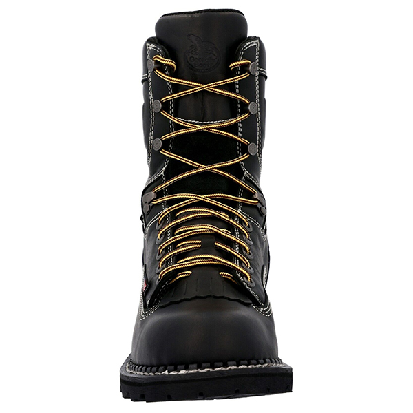 Georgia Boot USA Made Waterproof Logger Work Boot (Black) - Image 4