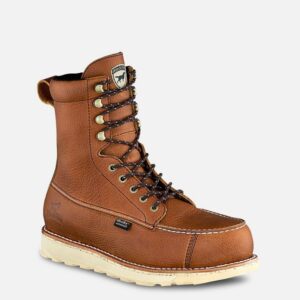 Irish Setter Wingshooter 8-Inch Waterproof Leather Safety Toe Boot