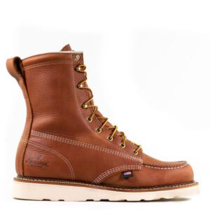 Thorogood American Heritage 8" Tobacco Moc Toe MAXWear Wedge