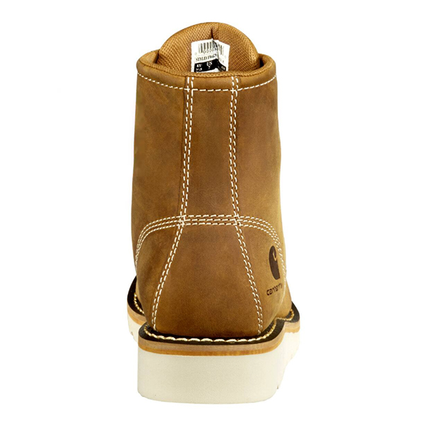thumbnail image 2 of &Work Men's Black Moc Toe Classic Work Boot - N633BLK - Lightweight & Slip Resistant 2 of 5