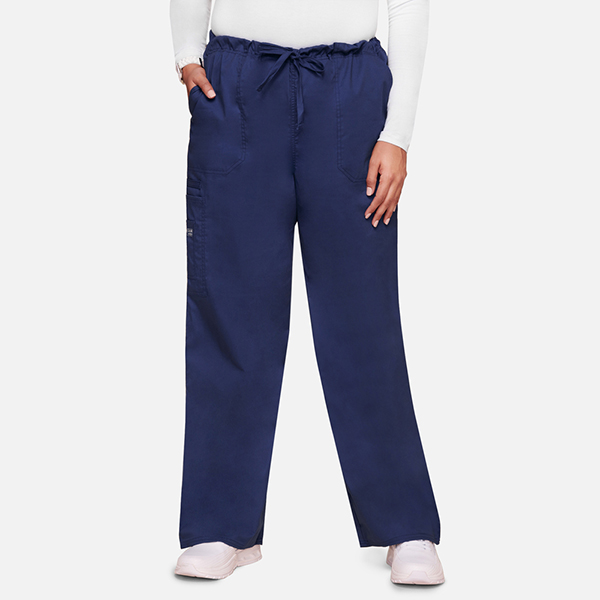 Cherokee Unisex Drawstring Cargo Scrub Pant - Image 3