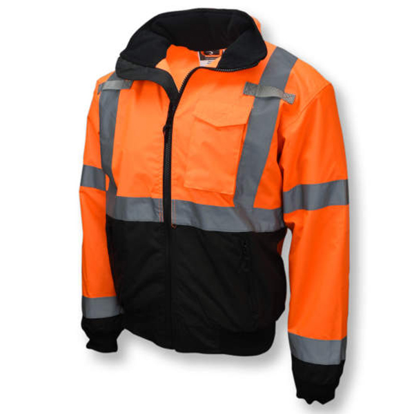 Radians Class 3 Two-in-One High Visibility Bomber Safety Jacket - Image 2