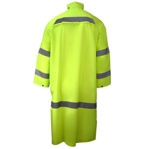 Radians Neese Econo-Viz Coat with Snap-On Hood and Reflective Tape - Image 2