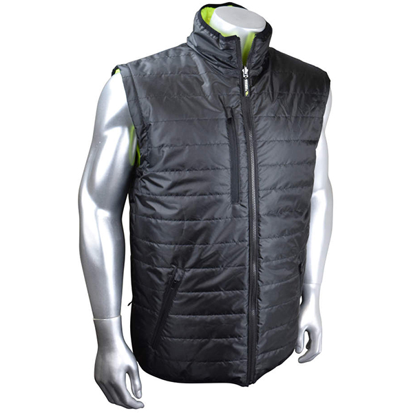 Radians Quilted Reversible Jacket with Zip-Off Sleeves and X-Back - Image 7
