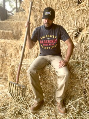 BareBones WorkWear No Crack We Cant CoverTM Short Sleeve Tee