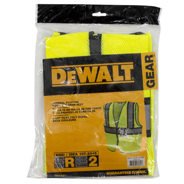 DeWalt Contrasting Trim Economy Mesh Vest - Image 13
