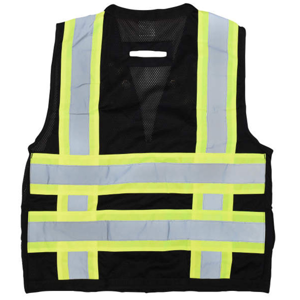Radians RadWear Heavy Duty Surveyor Safety Vest With Zipper - Image 7