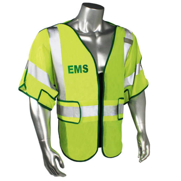 Radians Radwear USA LHV-PS3-DSZR Safety Vest with Sleeve - Image 2
