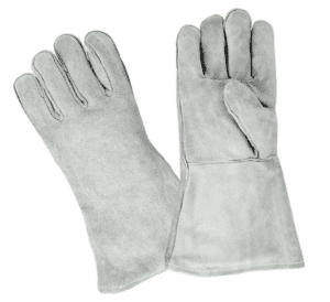 BareBones WorkWear Grey Select Shoulder Welding Glove