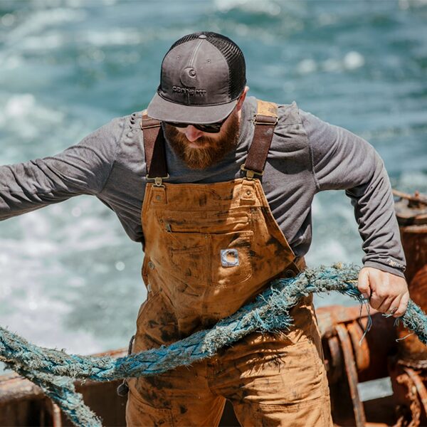 Carhartt Rugged Flex® Relaxed Fit Canvas Bib Overall - Image 9