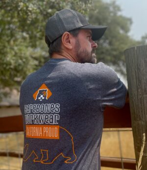 BareBones WorkWear BareBones Born Blue Collar SS Tee
