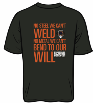 BareBones WorkWear Nothing We Can't Weld BareBones Tee Shirt SS