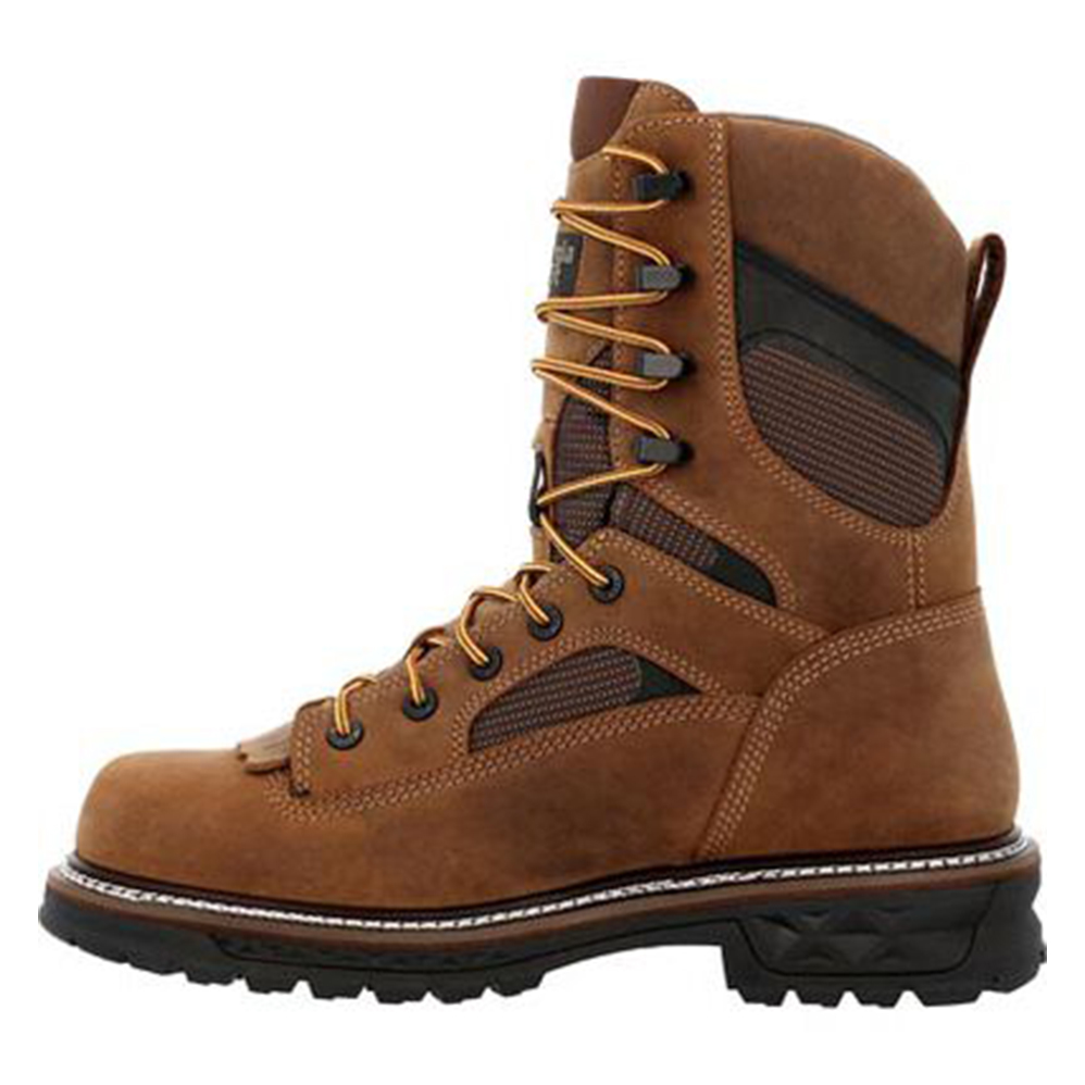 Gerogia Boot LTX Logger 9" Waterproof Brown Work Boot - Image 3