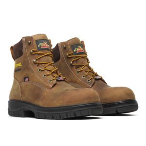 Thorogood Genesis Series - 6" Chestnut  - Nano Safety Toe - Waterproof