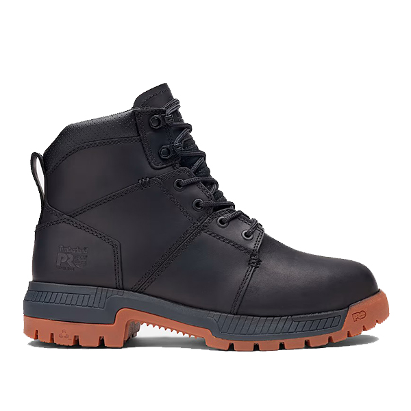 Timberland Montauk 6" Steel Toe Black Work Boot