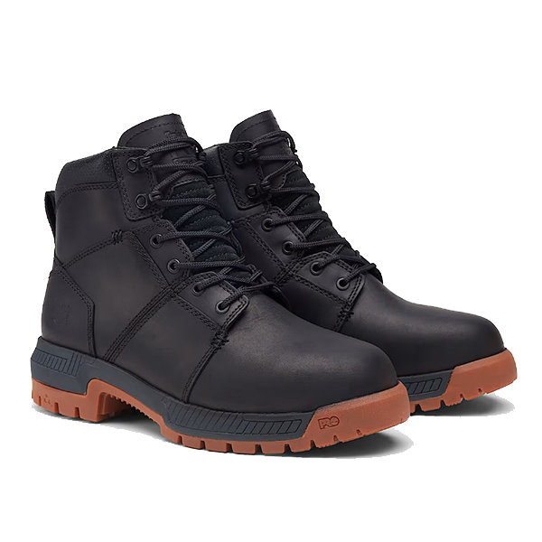 Timberland Montauk 6" Steel Toe Black Work Boot - Image 3