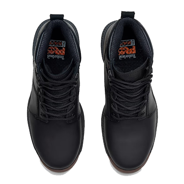 Timberland Montauk 6" Steel Toe Black Work Boot - Image 4