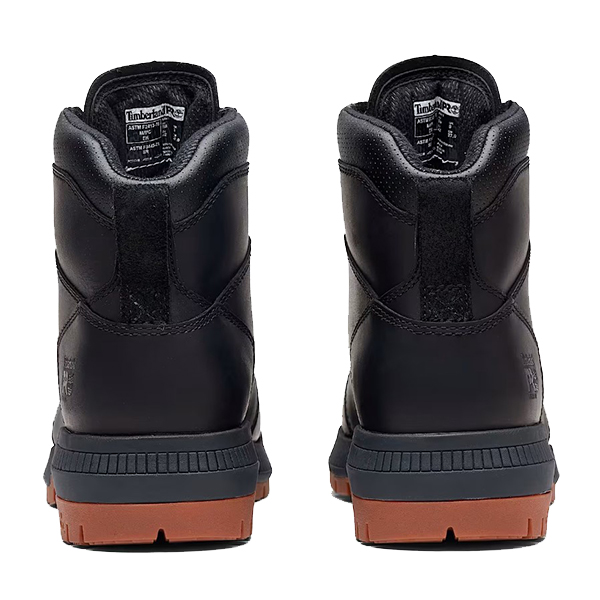Timberland Montauk 6" Steel Toe Black Work Boot - Image 5