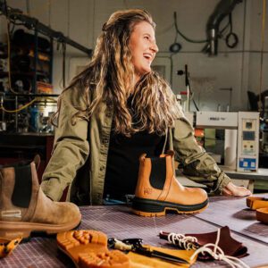 Timberland Women's Birchline 6" Composite Toe Brown Work Boot