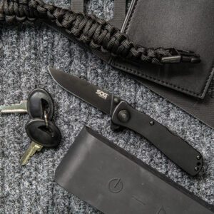 SOG Twitch II Folding Knife (Black)