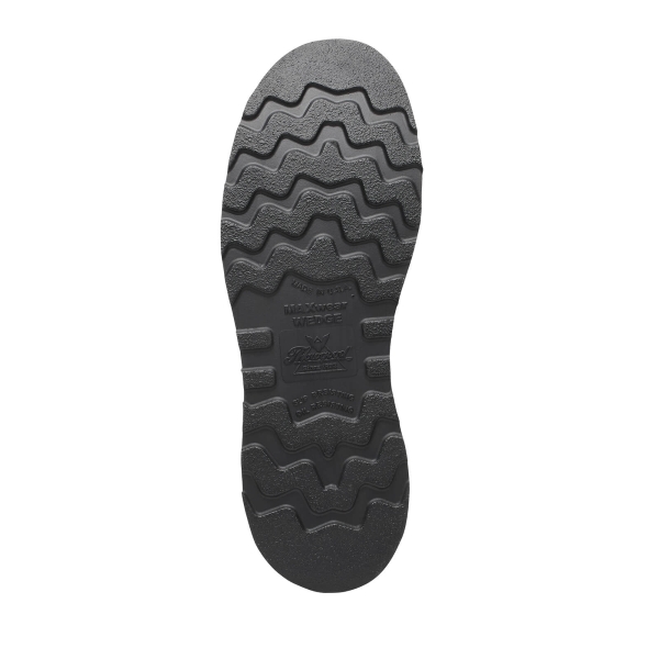 Thorogood American Heritage - 6" Crazy Horse Safety Toe - Moc Toe Black MAXWear Wedge - Image 3