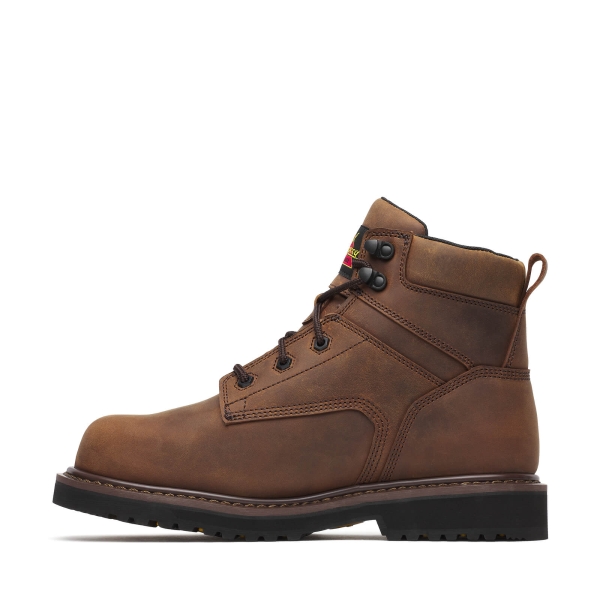 Thorogood Jobsite Series - WP 6" Crazy Horse Comp Round Toe I-MET - Image 4