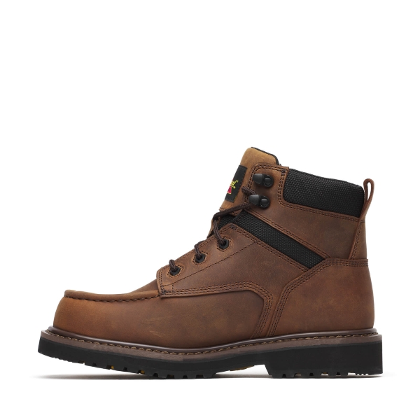 Thorogood Jobsite Series - WP 6" Crazy Horse Comp Moc Toe - Image 4