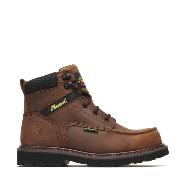 Thorogood Jobsite Series - WP 6" Crazy Horse Comp Moc Toe - Image 2