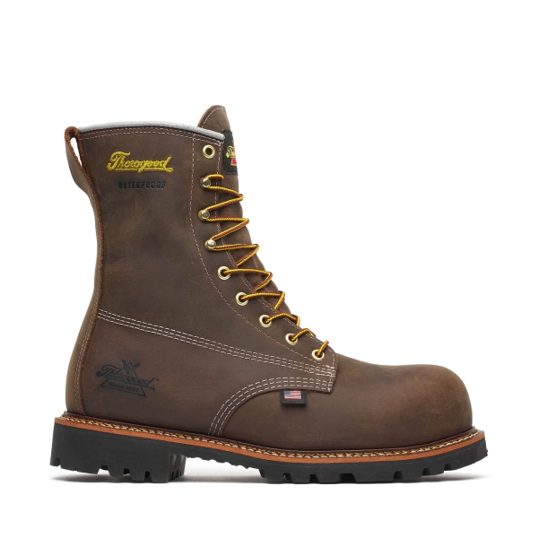 Thorogood American Legacy Series - Waterproof - 8" Crazyhorse Nano Toe - Image 2