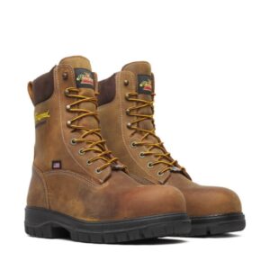 Thorogood Genesis Series - 8" Chestnut - Nano Safety Toe - Waterproof