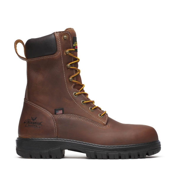 Thorogood Genesis Series - 8" Bourbon Nano Round Toe - Image 2