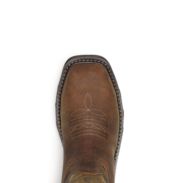 Thorogood Buffalo Ridge - Waterpoof 11" Brown/Sage Nano Square Toe - Image 6
