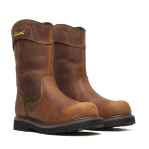 Thorogood Jobsite Series - 11" Crazy Horse Waterproof Safety Toe