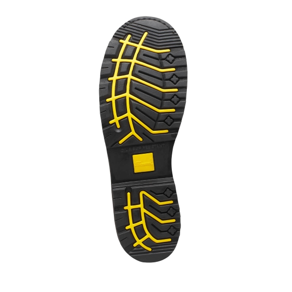 Thorogood Jobsite Series - Waterpoof 11" Crazy Horse Comp Round Toe I-MET Black - Image 5