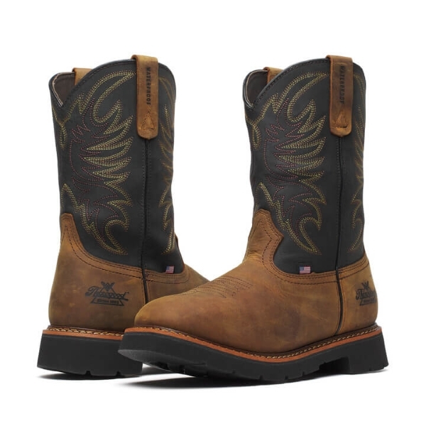 Thorogood Square Toe Wellington - Waterproof - 11" Non-Safety Toe - Image 3