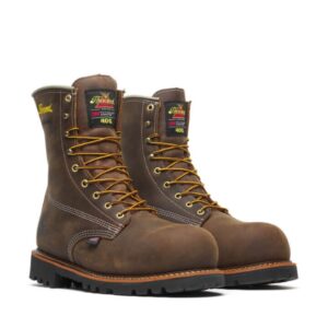 Thorogood American Legacy - Waterproof + Insulated - 8" Crazy Horse Nano Safety Toe