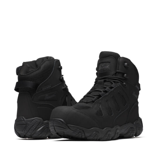Thorogood Crosstrex Series - Safety Toe Side Zip BBP Waterproof 6" Hiker - Image 3