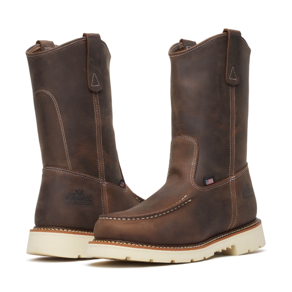 Thorogood American Heritage - 11" Crazy Horse Moc Toe 90 - Image 3